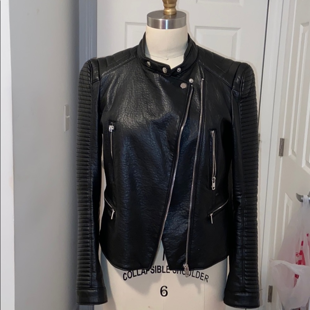 Leather jacket